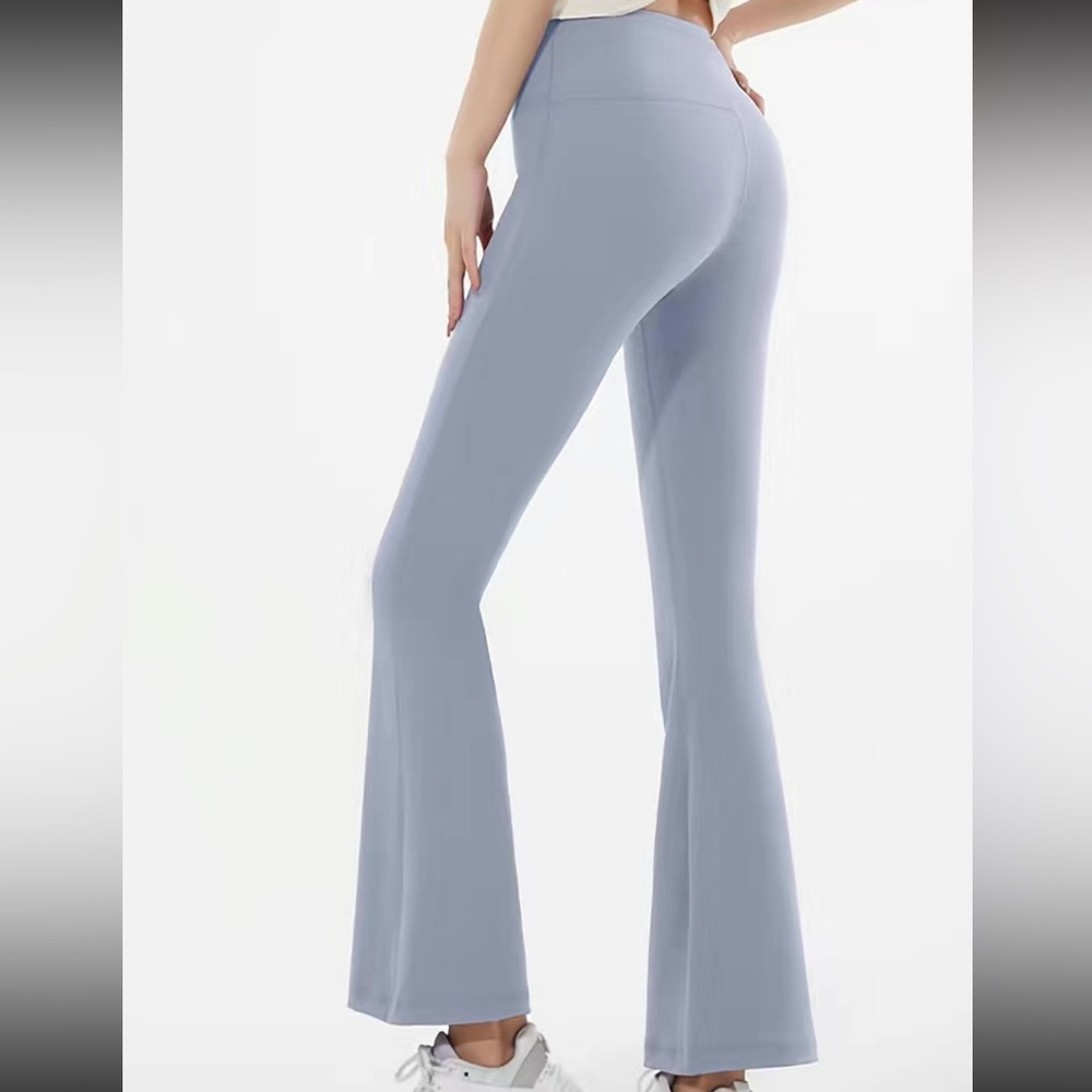 Baby Blue Flare Legging Pants